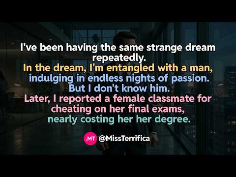 I've been having the same strange dream repeatedly...