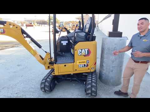Mini Excavadora Cat 301.7 CR