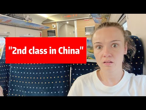 What 2nd Class Looks Like on China’s Bullet Train 