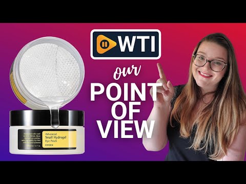 COSRX Eye Gel Patches - WTI product video review