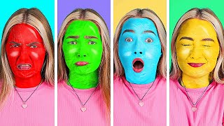 TIK TOK COLORS CHALLENGE || Funny Viral Challenges and Pranks by 5-Minute Crafts LIKE
