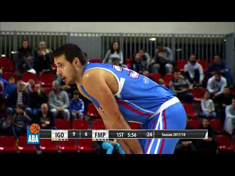 ABA Liga 2017/18, Round 6 match: Igokea - FMP (29.10.2017)