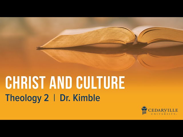 Thumbnail for video titled: Theology II: Christ and Culture
