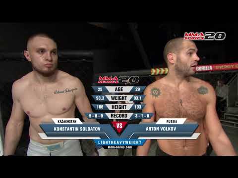 MMA SERIES-20 Highlights - Konstantin Soldatov (Kazakhstan) - Anton Volkov (Russia)