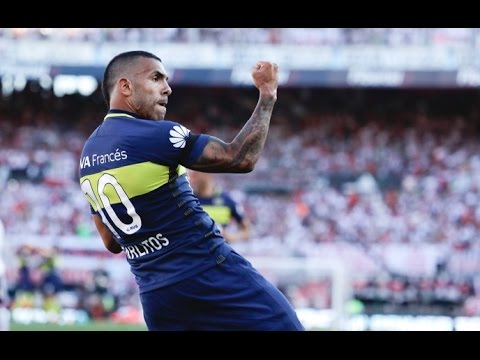Torneo Argentino 2016-17 - Fecha 13 - 2º Gol de Tevez - River 2 - Boca 4