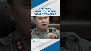 Tadinya Garang Kini Diam di Balik Penutup Kepala, Debt Collector yang Viral Bentak Polisi Ditangkap