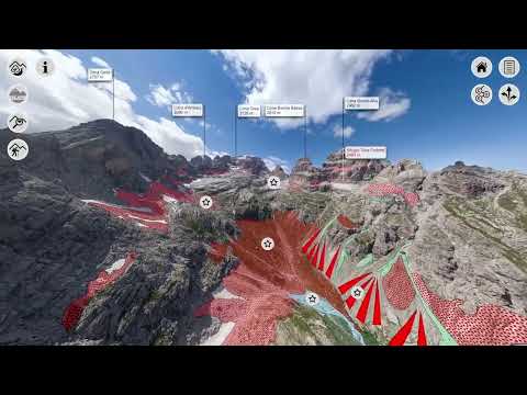 Tutorial for navigating the Dolomites World Heritage Geotrail portal