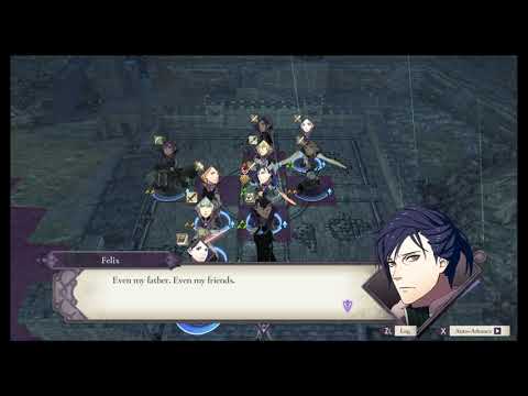 Fire Emblem: Three Houses - Felix kills Dimitri