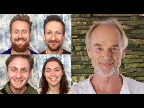 Open Sky House Residents in Satsang with Vasant Swaha