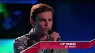 Ricky Manning ( Love Me Again ) - The Voice US Season 7