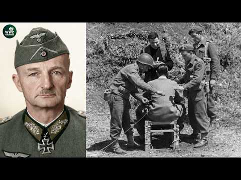 Execution of Nazi General who Killed 400 Civilian Balkan: Erdmannsdorff