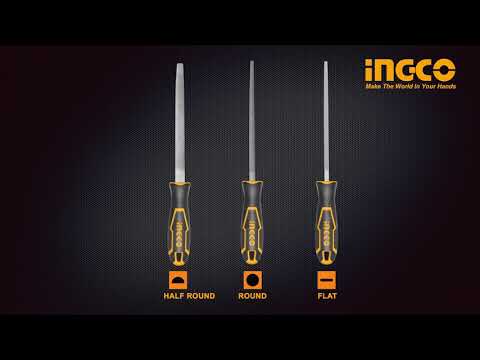 Features & Uses of Ingco Steel File 3pcs Set