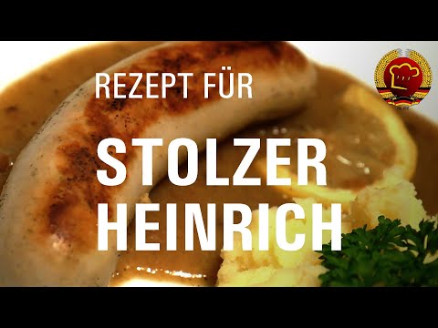 Bratwurst mal ganz anders mit diesem alten DDR Rezept für Stolzer Heinrich