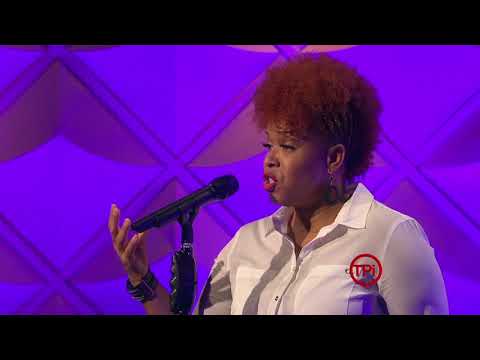 Tina Campbell sings "Too Hard Not To"