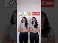 CA Vs B Com Full Comparison Salary Duration More