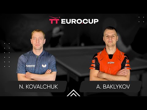 08:00 Nazarii Kovalchuk - Andrii Baklykov 30.01.2025 TT Euro.Cup Ukraine Star. TABLE 3