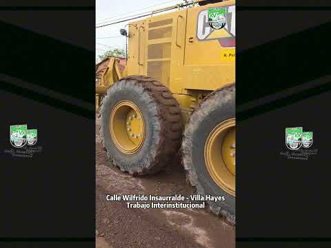 Reparación de la calle Wilfrido Insaurralde