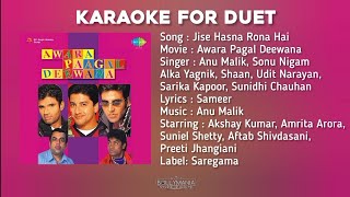Download lagu Jise Hasna Rona Hai | Karaoke | For Duet | HD Quality | Original Music mp3 Download lagu Jise Hasna Rona Hai | Karaoke | For Duet | HD Quality | Original Music mp3