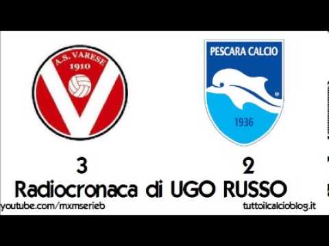 Varese-Pescara 3-2 - Radiocronaca di Ugo Russo (14/9/2013) da Radiouno RAI