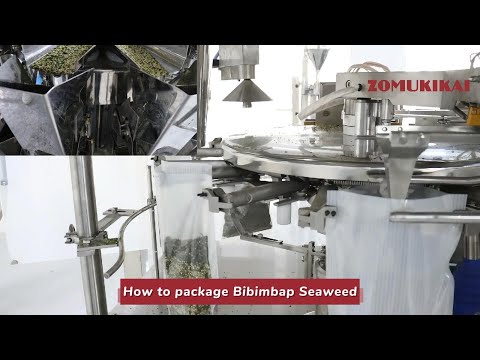 How to package seaweed crumbs