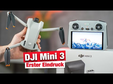 DJI MINI 3 ( Ohne Pro ) - Die neue Drohne für Anfänger -  Mein erster Eindruck - Teil 1