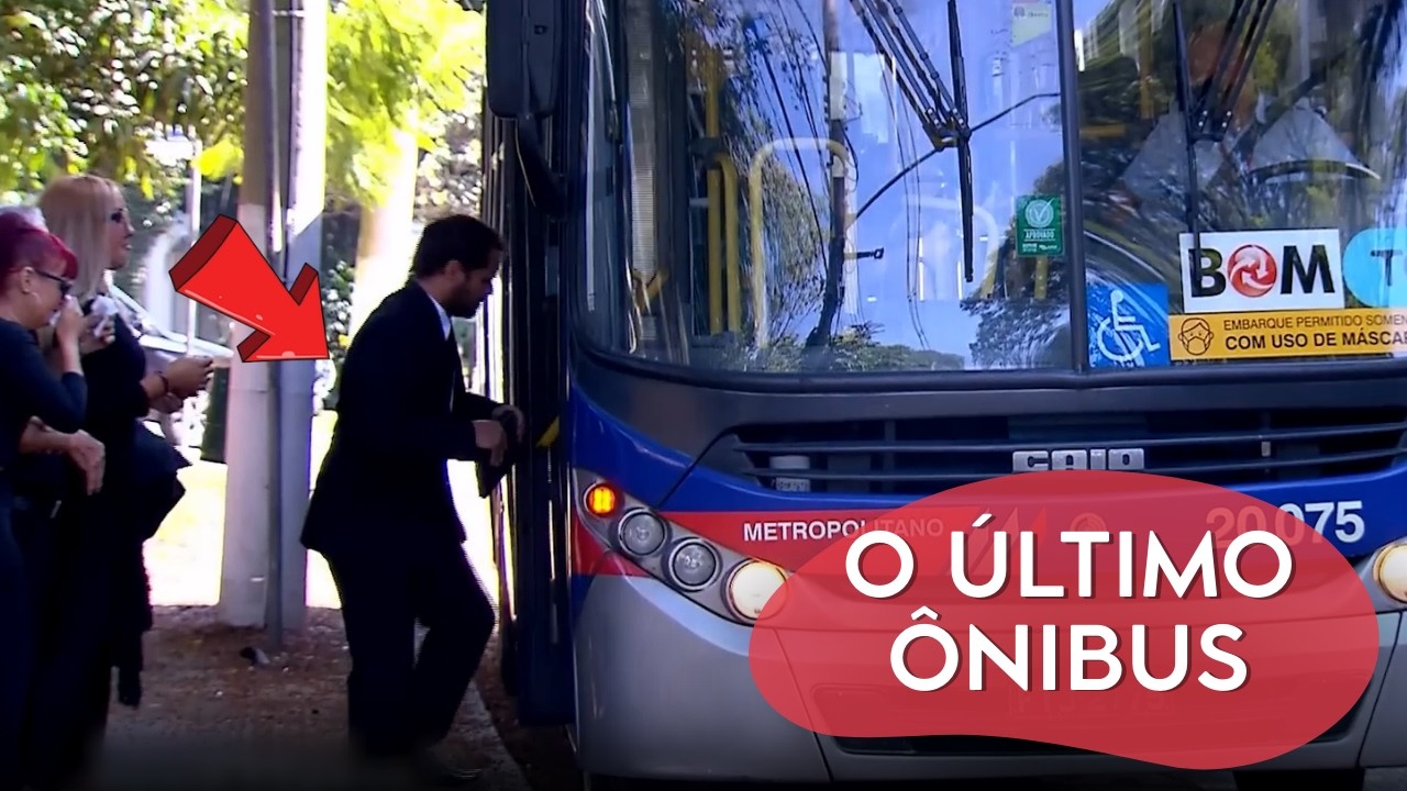 ÚLTIMA VEZ ANDANDO DE ÔNIBUS | CÂMERAS ESCONDIDAS