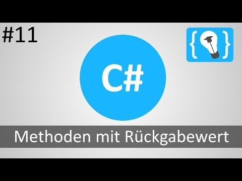 C Tutorial Deutsch German 11 20 Methoden mit Rückgabewert