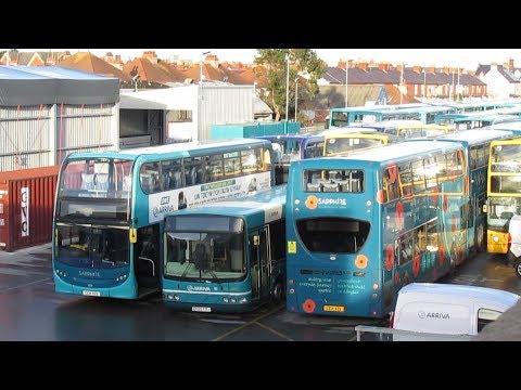 Arriva Buses Wales - Boxing Day 2017 at Rhyl Bus Depot