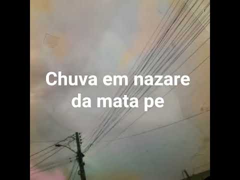 Chuva em nazare da mata pe