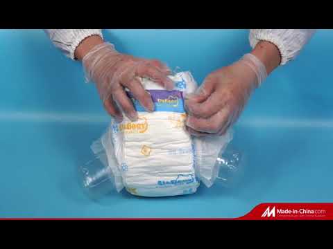 Magic Tape Disposable Baby Diaper Clothlike Backsheet With Big Elastic Waistband