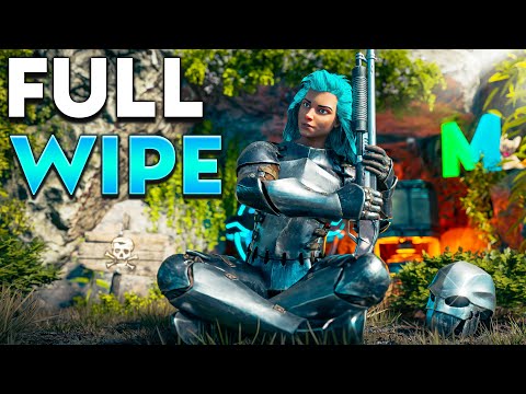 Surviving 250 Days in my Very Own Custom Cave! -  A Full ARK Wipe Story