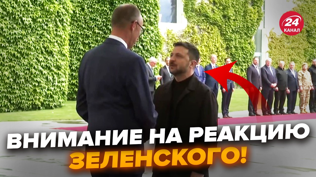 😮ЗЕЛЕНСЬКИЙ такого не чекав від МЕРЦА! Гляньте, що відбулось прямо під час зустрічі.УВАГА НА РЕАКЦІЮ