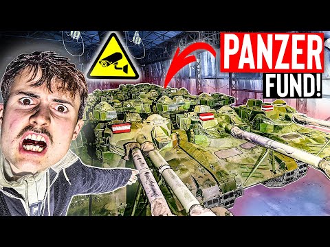 Wir infiltrieren streng geheimes PANZER-DEPOT 🪖|Über 500 KRIEGSFAHRZEUGE mitten in EUROPA entdeckt!