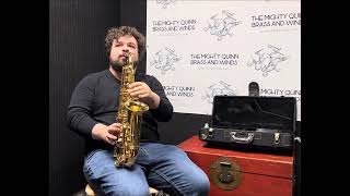 Video thumbnail for Yanagisawa Model AWO1 Professional Alto Saxophone by The Mighty Quinn Brass & Winds