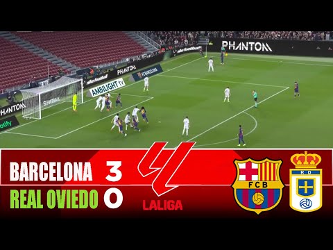 BARCELONA vs REAL OVIEDO 3-0 | 2026 LaLiga | Match Highlights