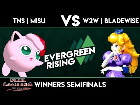 Evergreen Rising #6 - TNS | Misu vs W2W | Bladewise - Melee Winners Semi Final