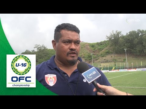 2018 OFC U16 CHAMPIONSHIP - New Caledonia v Tahiti - Post Match Interview