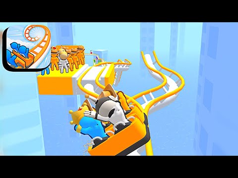 Runner Coaster ​- All Levels Gameplay Android,ios (Levels 181-182)