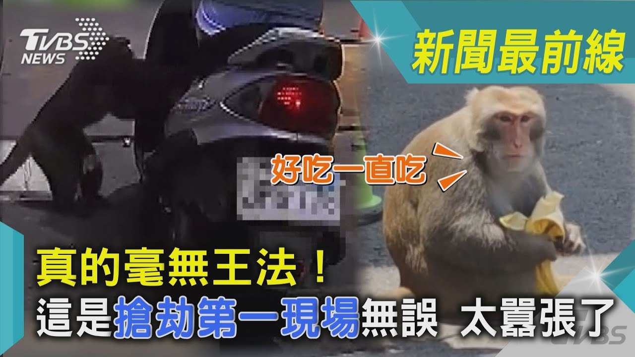 影音/真的毫無王法!這是搶劫第一現場無誤 太囂張了