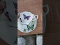 bone china cup and saucer.