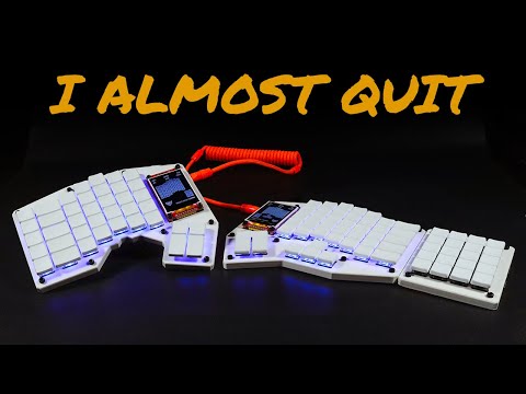 I Built My DREAM Keyboard from SCRATCH (and it's modular)