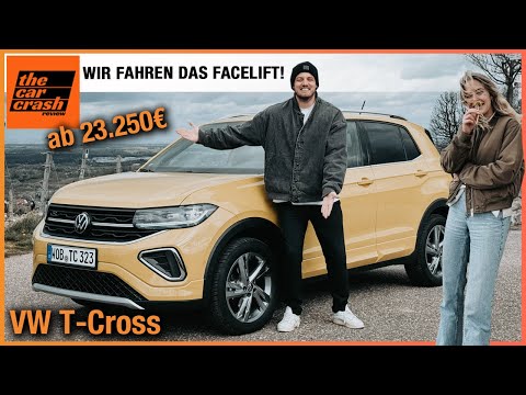 VW T-Cross im Test (2024) Wir fahren das NEUE Facelift ab 23.250€! Fahrbericht | Review | R-Line
