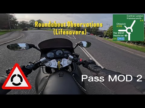 Roundabouts, Lifesavers / Shoulder Checks Pass MOD 2