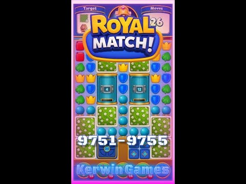 Royal Match Level 9751 9752 9753 9754 9755 - No Boosters Gameplay