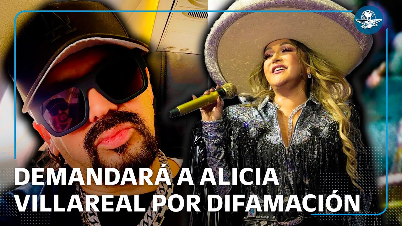 Alicia Villareal es contrademandada por su exesposo, Cruz Martínez; la acusa de difamación