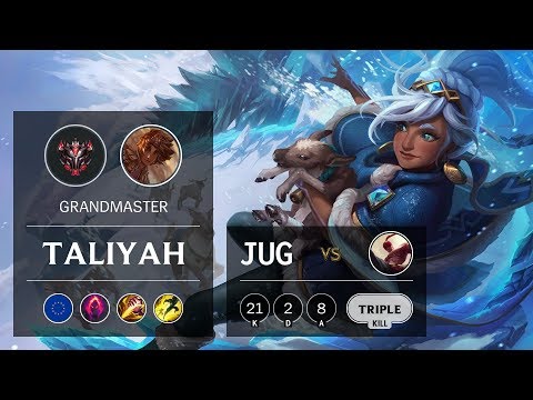 Taliyah Jungle vs Lee Sin - EUW Grandmaster Patch 9.9