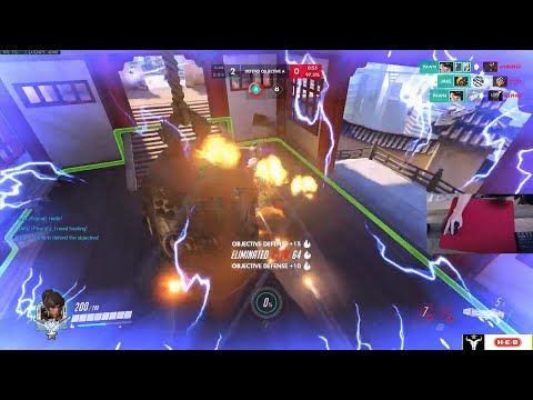 JAKE INSANE PHARAH GAMEPLAY OVERWATCH SEASON 32 TOP 500