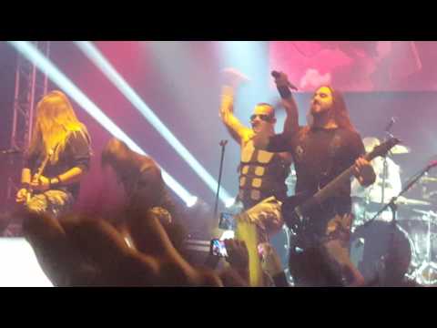 Sabaton - live in são Paulo 29/10/2016 - Ghost Division / Sparta