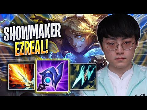SHOWMAKER CRAZY NEW META EZREAL MID! - DK ShowMaker Plays Ezreal MID vs Poppy! | Season 2023