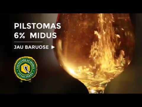 Pilstomas 6% midus jau baruose